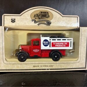 Red Chevron Diecast Model Truck